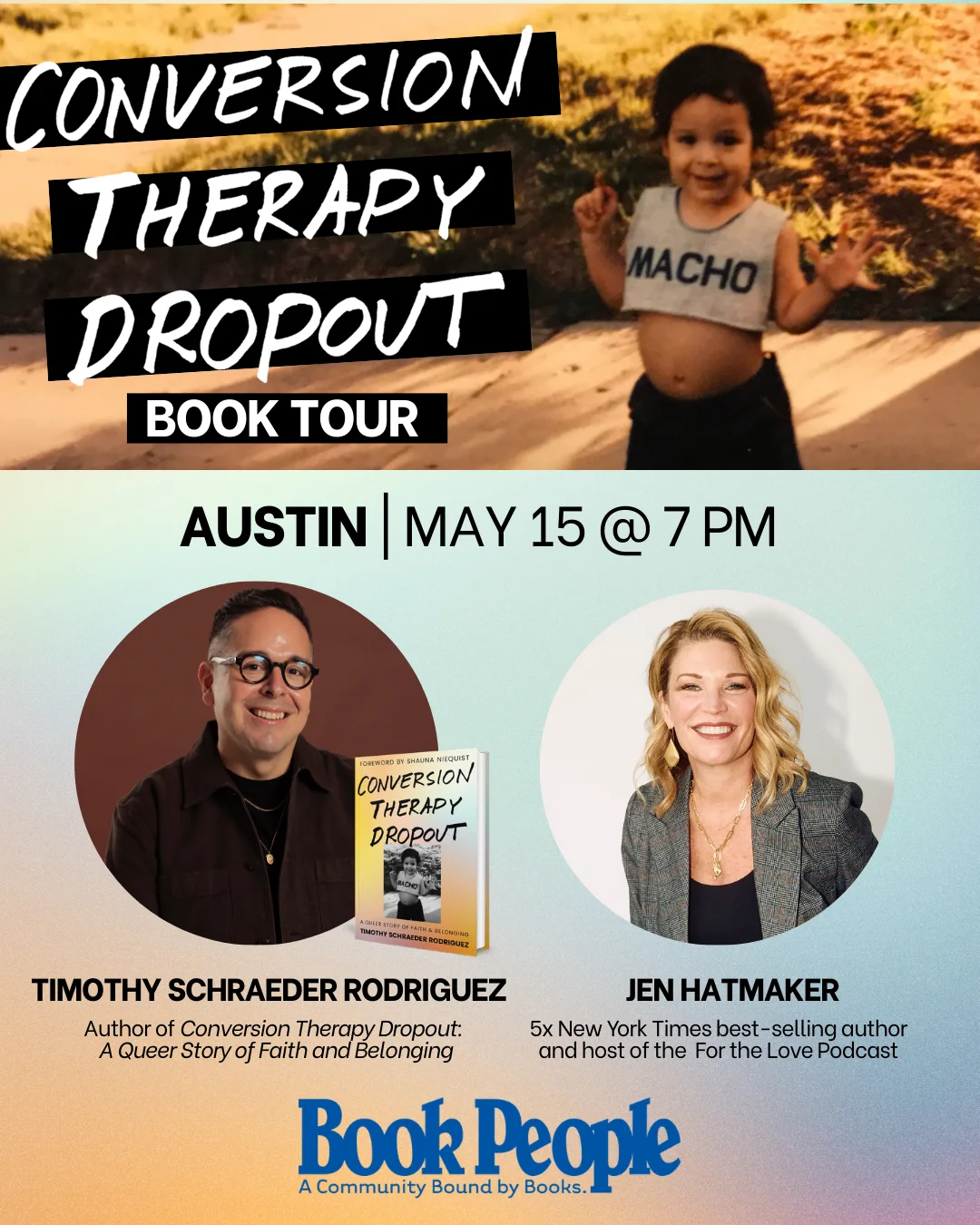 Conversion Thearpy Dropout Book Tour