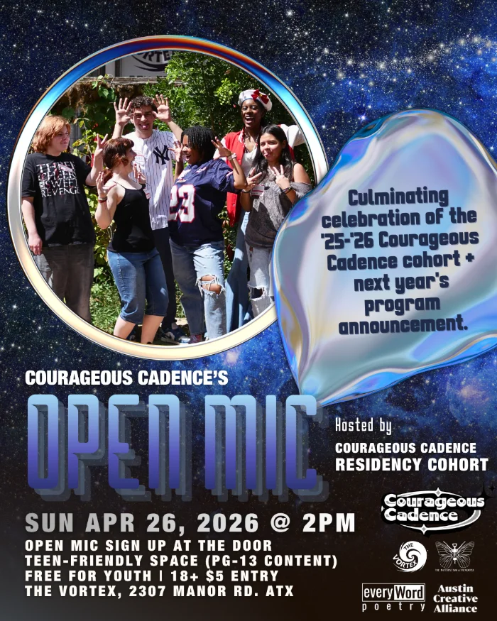 Courageous Cadence: Teen-Centered Open Mic