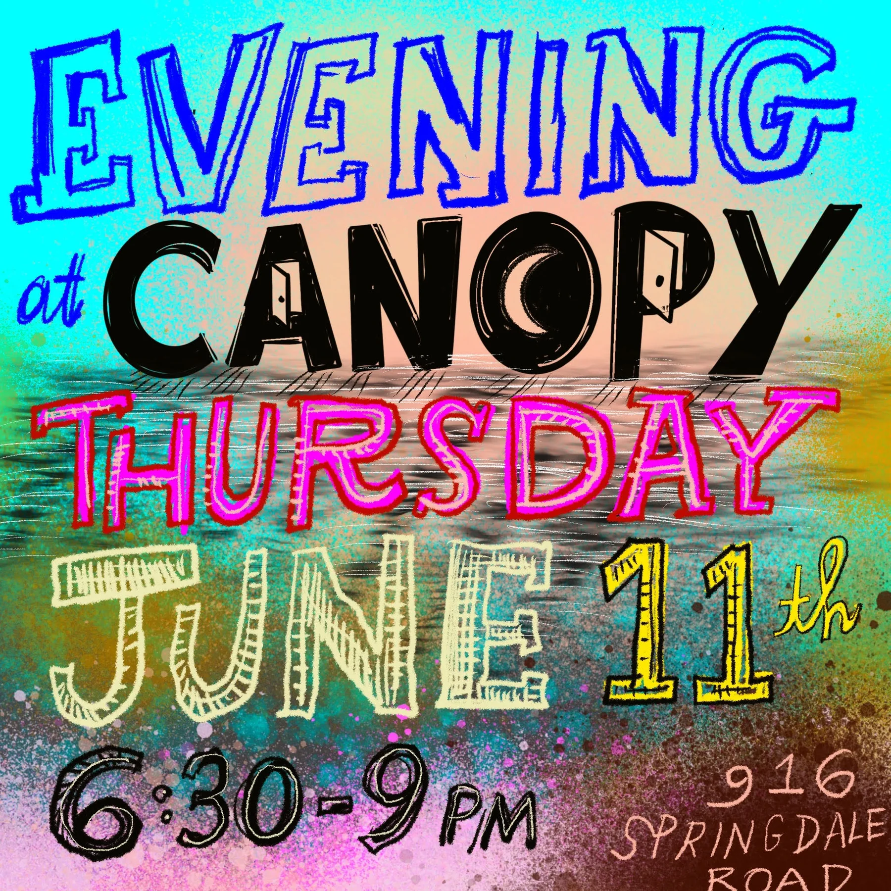 Evening at Canopy: Open Artist Studios