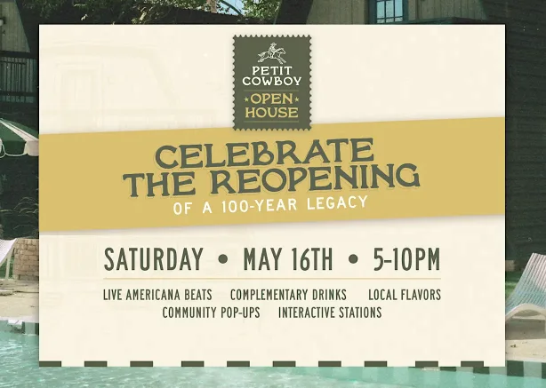 Petit Cowboy Grand Opening Party