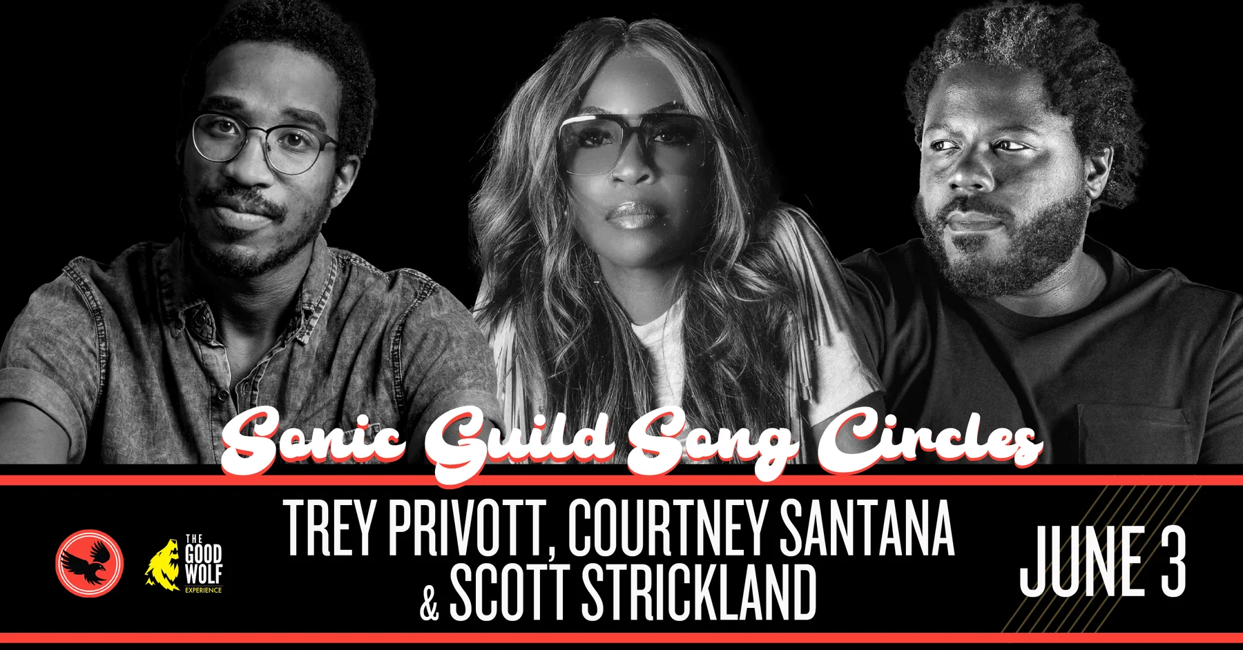 Sonic Guild Song Circle with Trey Privott, Courtney Santana & Scott Strickland