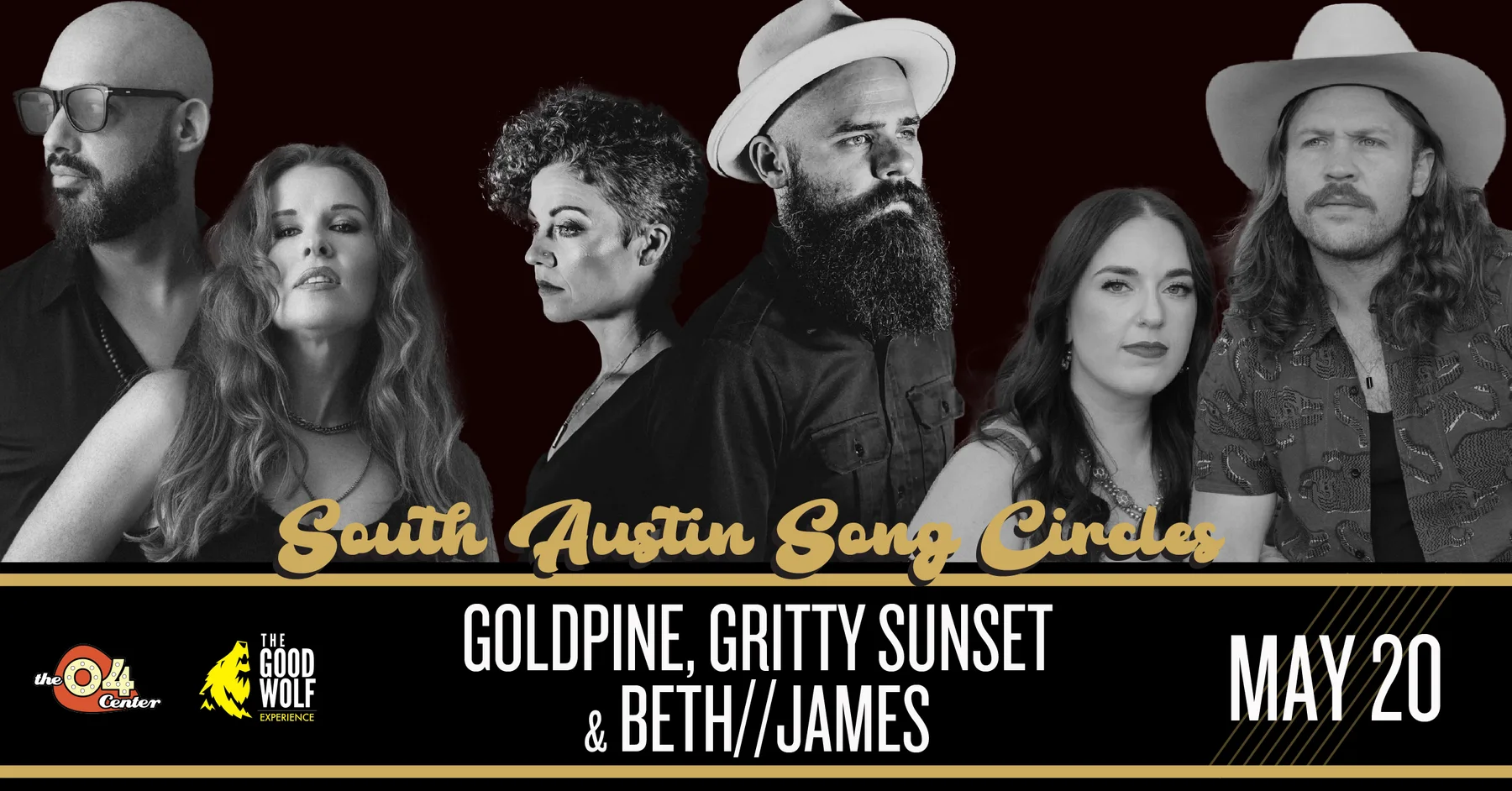 South Austin Song Circle: Goldpine, Gritty Sunset & Beth/James