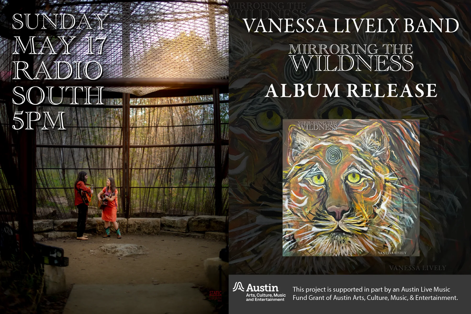 Vanessa Lively Band Mirroring the Wildness Album Release Show