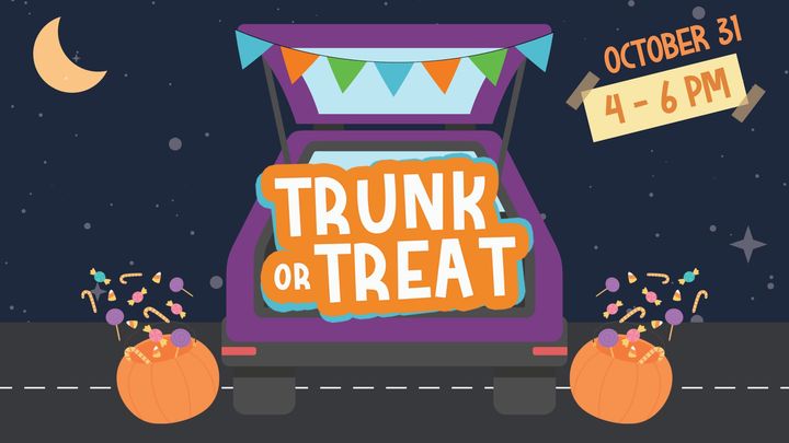 Shoreline Church official North Campus Trunk or Treat event artwork