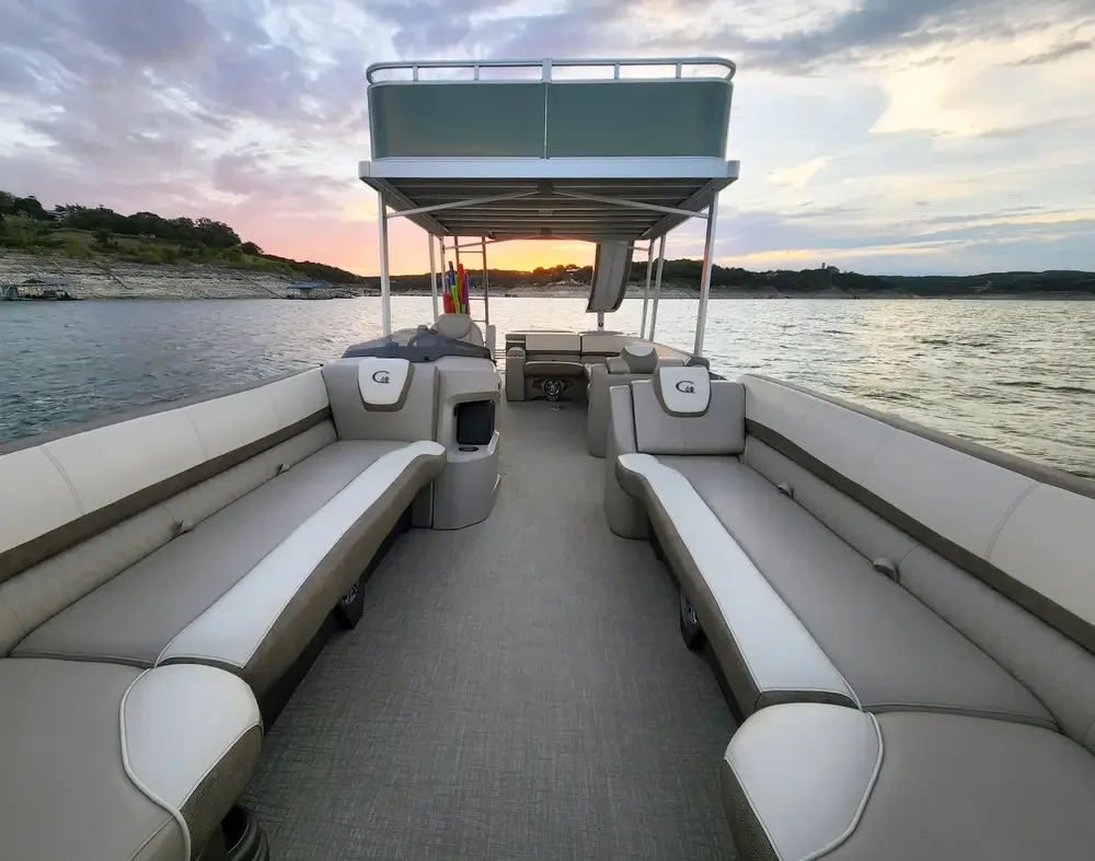 Sage Double Decker on Lake Travis by Boats and Coves on Lake Travis photo 1