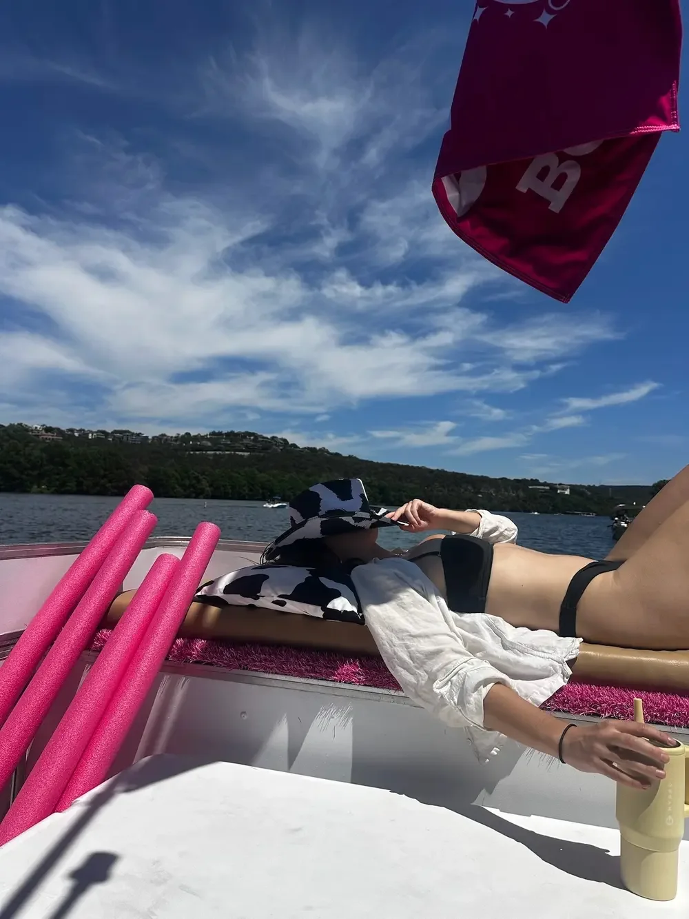Lake Austin Cowgirl Cruise - 12 Passengers - Captain Included by Disco Cowgirl Boat on Lake Austin photo 4
