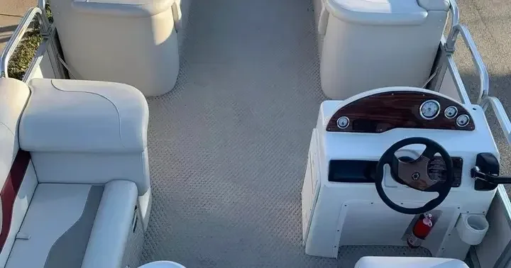 Lake Travis Avalon - 10 Passenger Boat - Captained by Ship Faced Pontoons on Lake Travis photo 1
