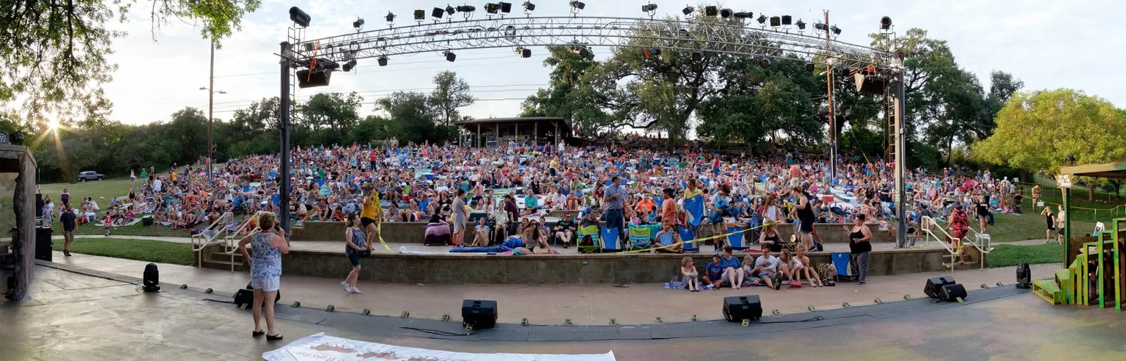Zliker Hillside Theather in Austin, Texas