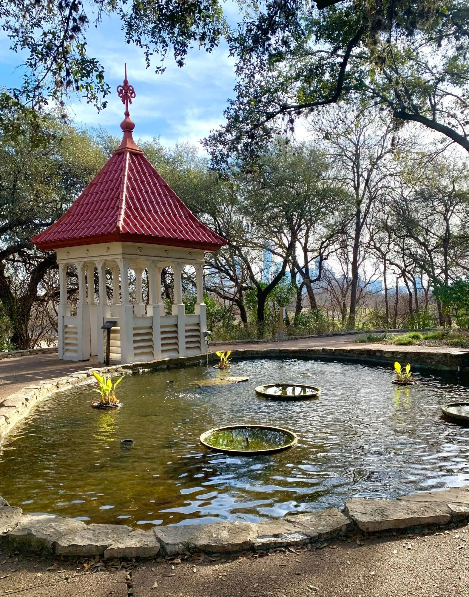 Zilker Botanical Gardens in Austin, Texas