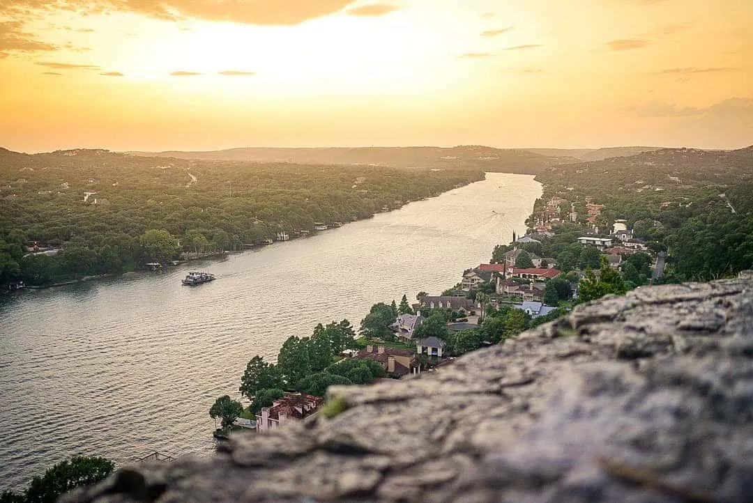 Mount Bonnell in Austin, Texas