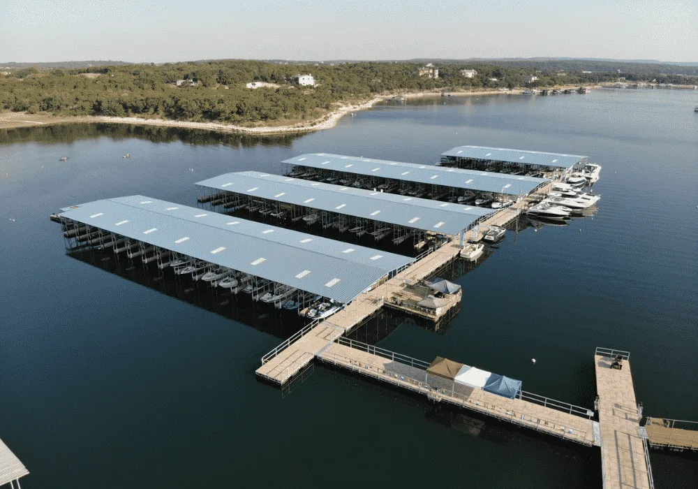 Hurst Harbor Marina in Austin, Texas