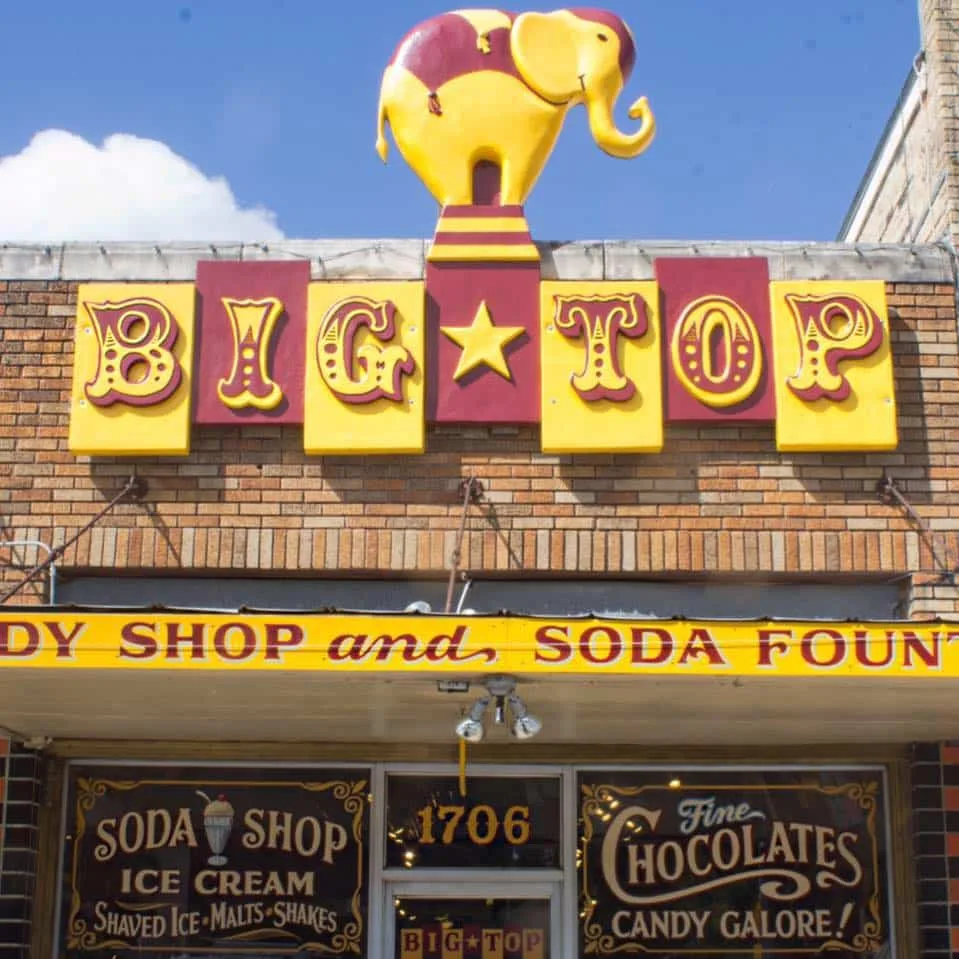 Big Top Candy Shop in Austin, Texas
