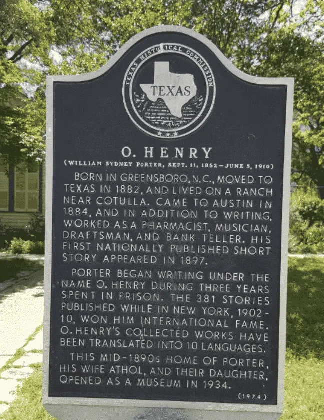 O. Henry Museum in Austin, Texas