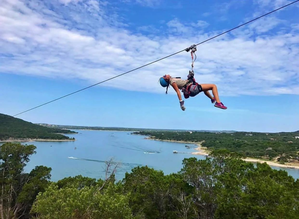 Lake Travis Zipline Adventures in Austin, Texas