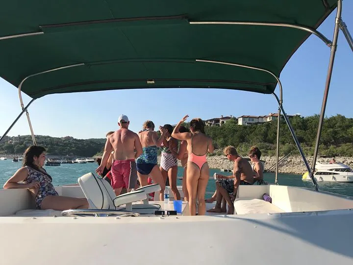 Bye bye Monday Blues on Lake Travis in Austin, Texas