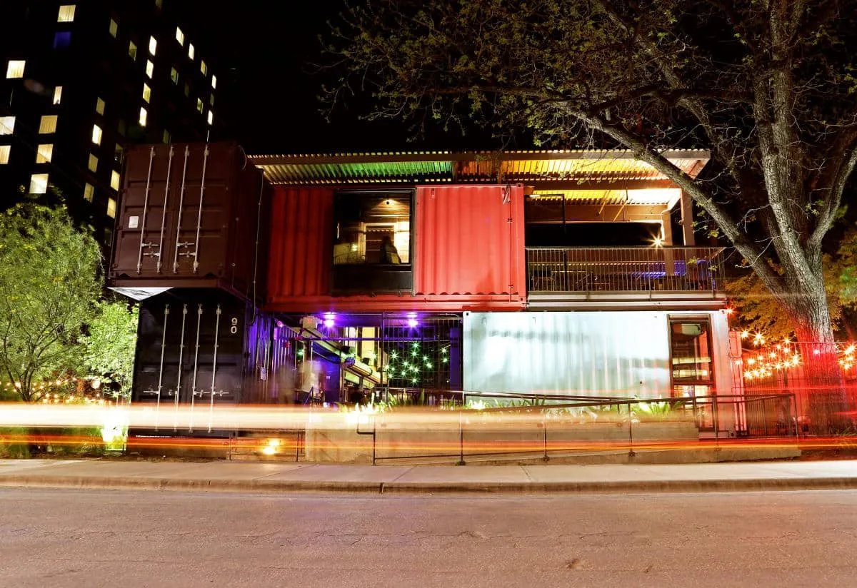 Container Bar in Austin, Texas